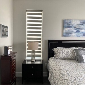 Zebra Blinds and Window Shades Installation in Winchester area.
